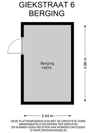 Floorplan - Giekstraat 6, 1433 SH Kudelstaart